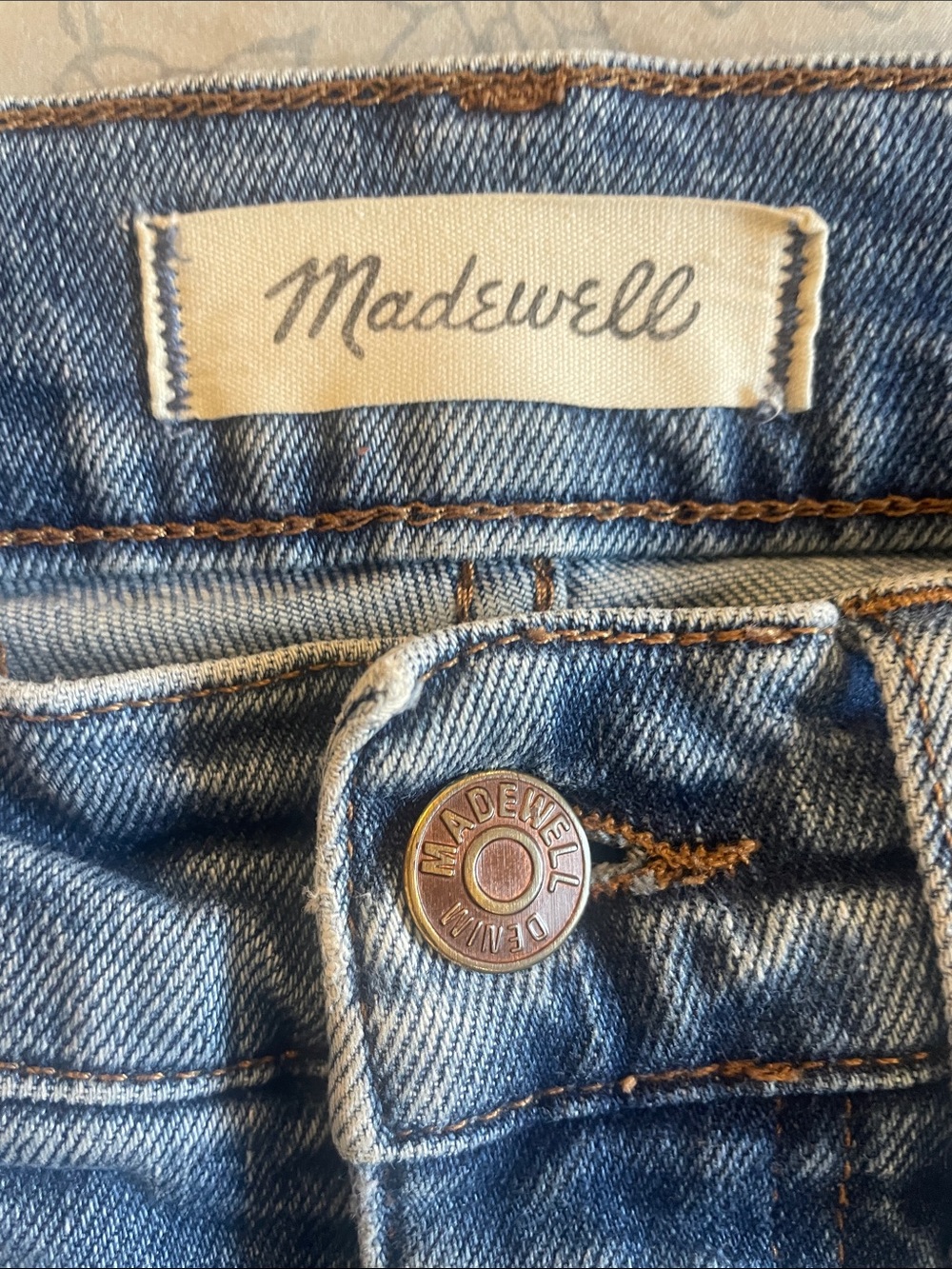 Madewell Midrise Kickout Jeans 24P - Picture 4 of 4